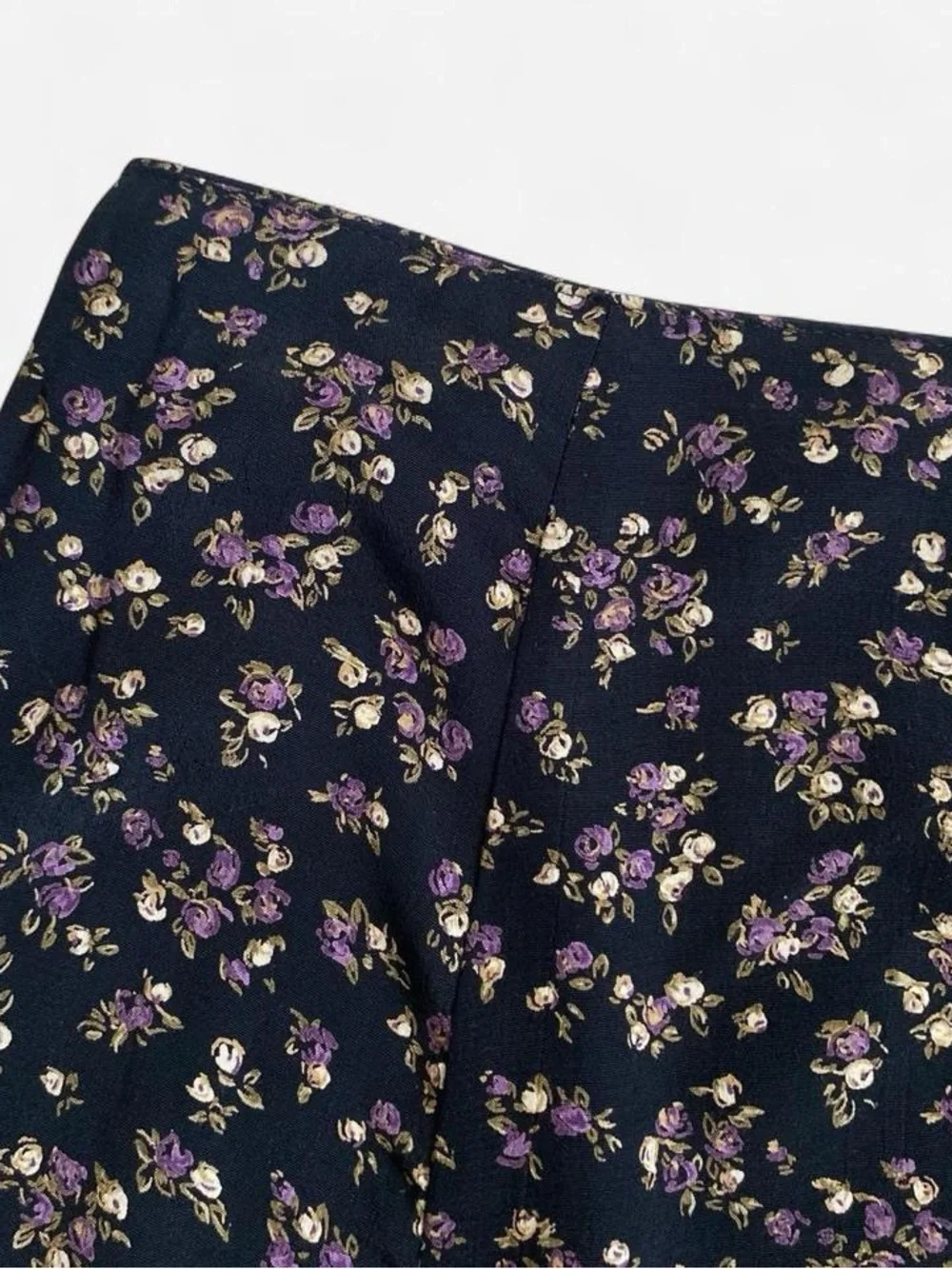 Vintage 90s floral mini skirt